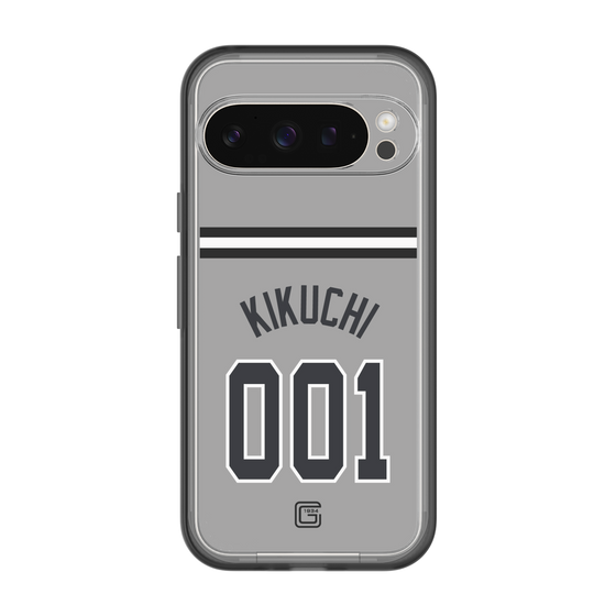 スリムプロテクションプレミアムケース［ 読売ジャイアンツ - #001 KIKUCHI - ビジター ］