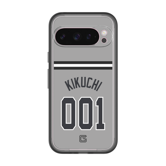 スリムプロテクションプレミアムケース［ 読売ジャイアンツ - #001 KIKUCHI - ビジター ］