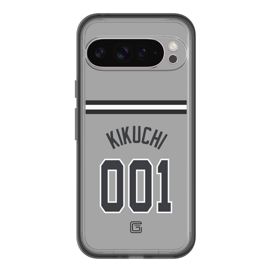 スリムプロテクションプレミアムケース［ 読売ジャイアンツ - #001 KIKUCHI - ビジター ］