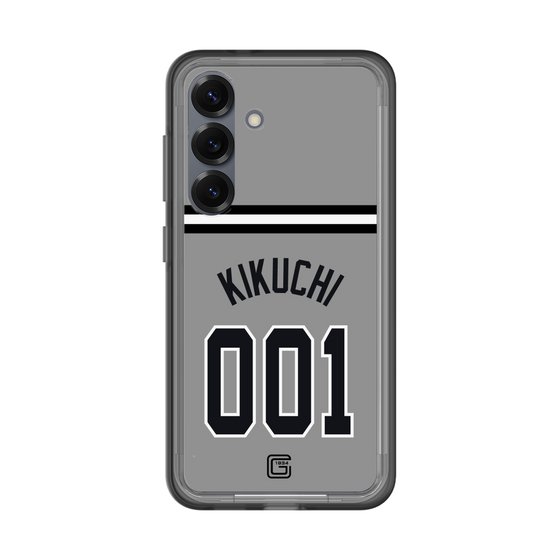 スリムプロテクションプレミアムケース［ 読売ジャイアンツ - #001 KIKUCHI - ビジター ］
