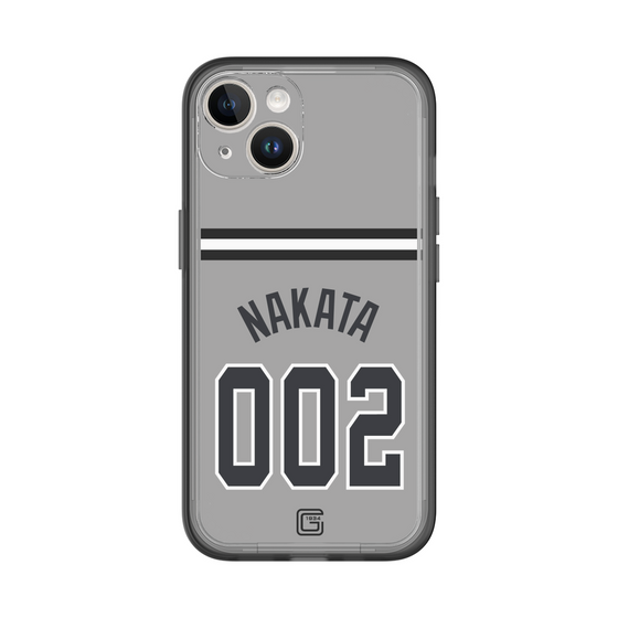 スリムプロテクションプレミアムケース［ 読売ジャイアンツ - #002 NAKATA - ビジター ］