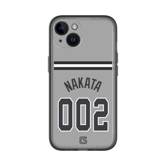 スリムプロテクションプレミアムケース［ 読売ジャイアンツ - #002 NAKATA - ビジター ］