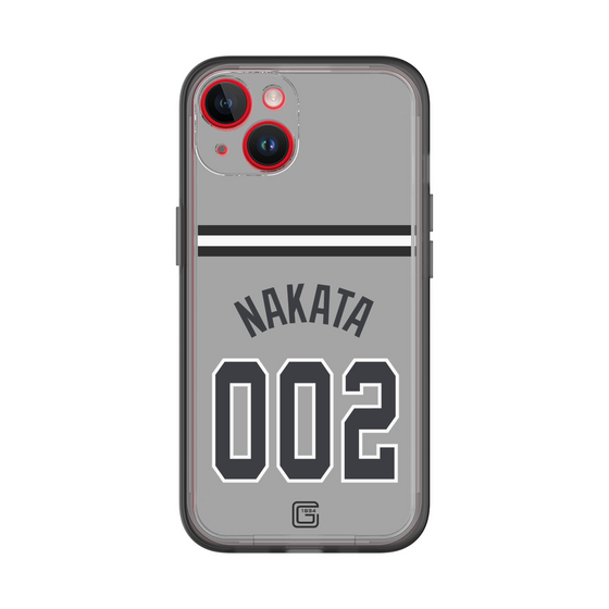 スリムプロテクションプレミアムケース［ 読売ジャイアンツ - #002 NAKATA - ビジター ］