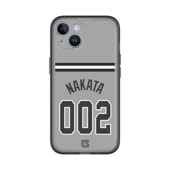 スリムプロテクションプレミアムケース［ 読売ジャイアンツ - #002 NAKATA - ビジター ］