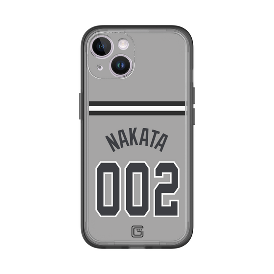 スリムプロテクションプレミアムケース［ 読売ジャイアンツ - #002 NAKATA - ビジター ］