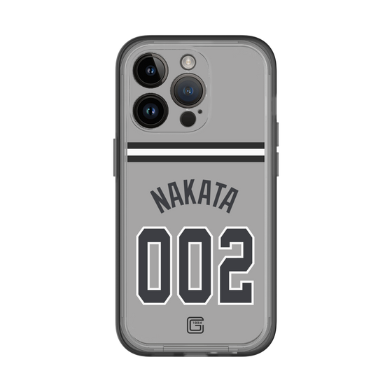 スリムプロテクションプレミアムケース［ 読売ジャイアンツ - #002 NAKATA - ビジター ］
