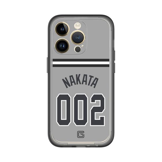 スリムプロテクションプレミアムケース［ 読売ジャイアンツ - #002 NAKATA - ビジター ］