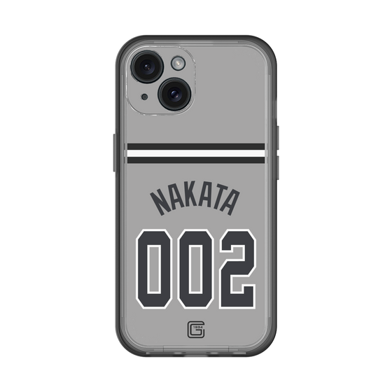 スリムプロテクションプレミアムケース［ 読売ジャイアンツ - #002 NAKATA - ビジター ］