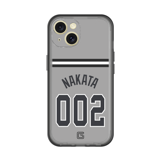スリムプロテクションプレミアムケース［ 読売ジャイアンツ - #002 NAKATA - ビジター ］