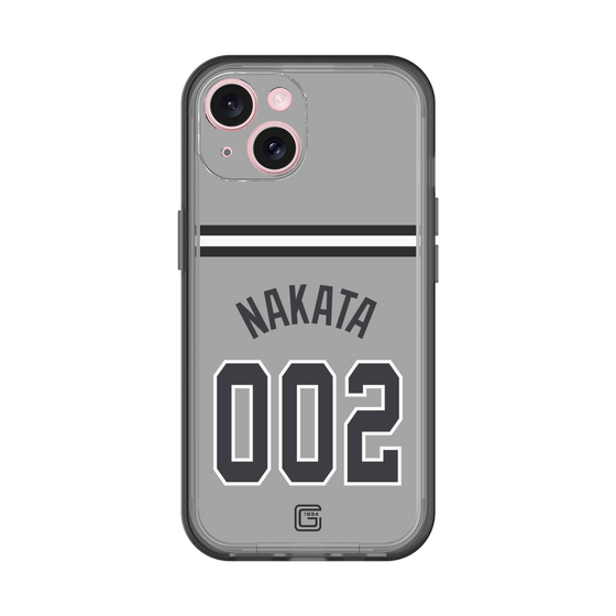 スリムプロテクションプレミアムケース［ 読売ジャイアンツ - #002 NAKATA - ビジター ］