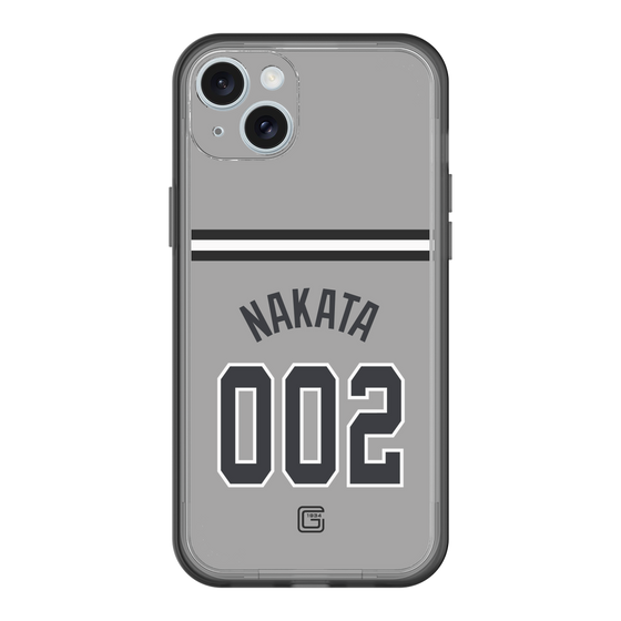 スリムプロテクションプレミアムケース［ 読売ジャイアンツ - #002 NAKATA - ビジター ］