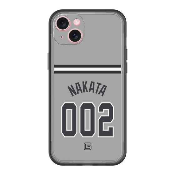 スリムプロテクションプレミアムケース［ 読売ジャイアンツ - #002 NAKATA - ビジター ］