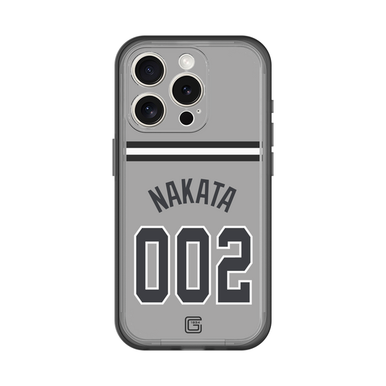 スリムプロテクションプレミアムケース［ 読売ジャイアンツ - #002 NAKATA - ビジター ］