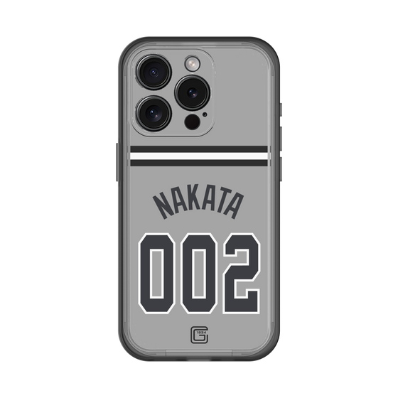 スリムプロテクションプレミアムケース［ 読売ジャイアンツ - #002 NAKATA - ビジター ］