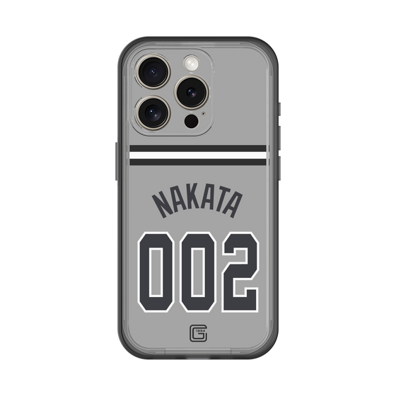 スリムプロテクションプレミアムケース［ 読売ジャイアンツ - #002 NAKATA - ビジター ］