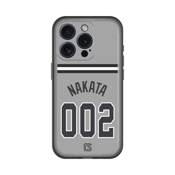 スリムプロテクションプレミアムケース［ 読売ジャイアンツ - #002 NAKATA - ビジター ］