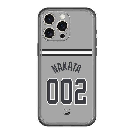スリムプロテクションプレミアムケース［ 読売ジャイアンツ - #002 NAKATA - ビジター ］