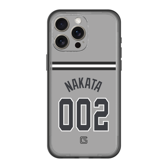 スリムプロテクションプレミアムケース［ 読売ジャイアンツ - #002 NAKATA - ビジター ］