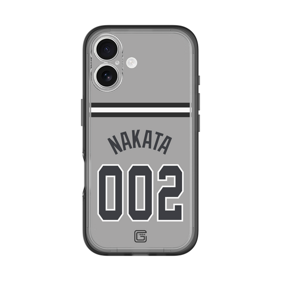 スリムプロテクションプレミアムケース［ 読売ジャイアンツ - #002 NAKATA - ビジター ］