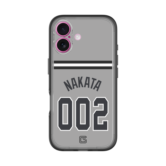 スリムプロテクションプレミアムケース［ 読売ジャイアンツ - #002 NAKATA - ビジター ］