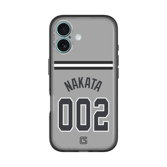 スリムプロテクションプレミアムケース［ 読売ジャイアンツ - #002 NAKATA - ビジター ］