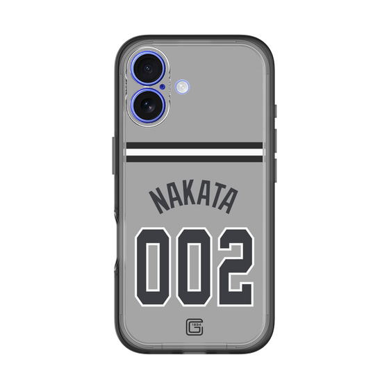 スリムプロテクションプレミアムケース［ 読売ジャイアンツ - #002 NAKATA - ビジター ］