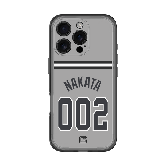スリムプロテクションプレミアムケース［ 読売ジャイアンツ - #002 NAKATA - ビジター ］