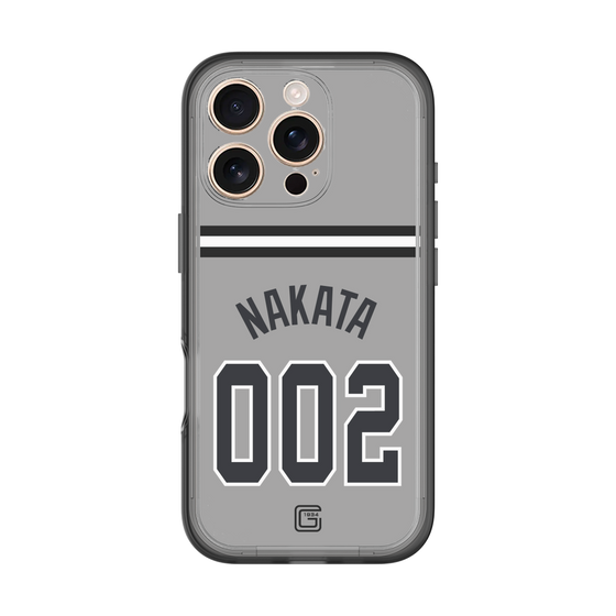 スリムプロテクションプレミアムケース［ 読売ジャイアンツ - #002 NAKATA - ビジター ］