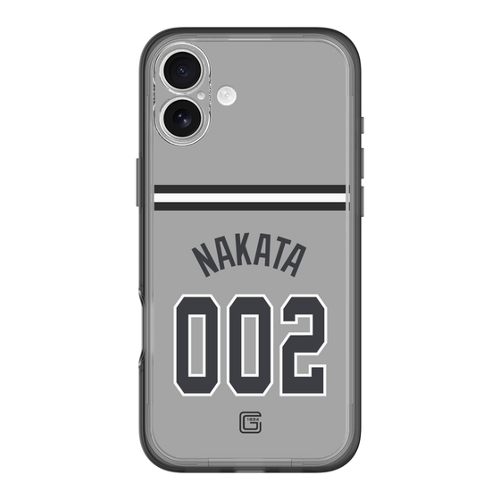 スリムプロテクションプレミアムケース［ 読売ジャイアンツ - #002 NAKATA - ビジター ］
