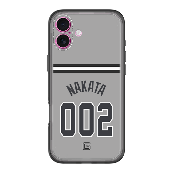 スリムプロテクションプレミアムケース［ 読売ジャイアンツ - #002 NAKATA - ビジター ］