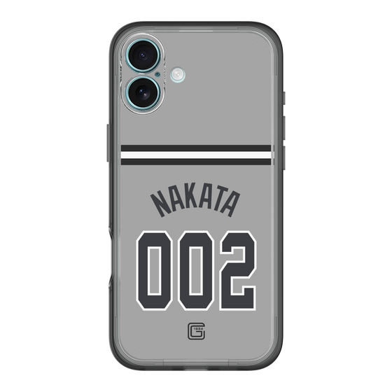 スリムプロテクションプレミアムケース［ 読売ジャイアンツ - #002 NAKATA - ビジター ］