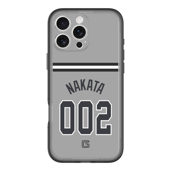 スリムプロテクションプレミアムケース［ 読売ジャイアンツ - #002 NAKATA - ビジター ］
