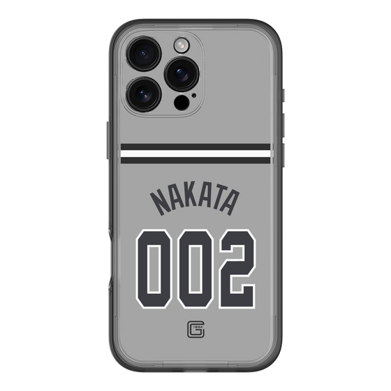 スリムプロテクションプレミアムケース［ 読売ジャイアンツ - #002 NAKATA - ビジター ］