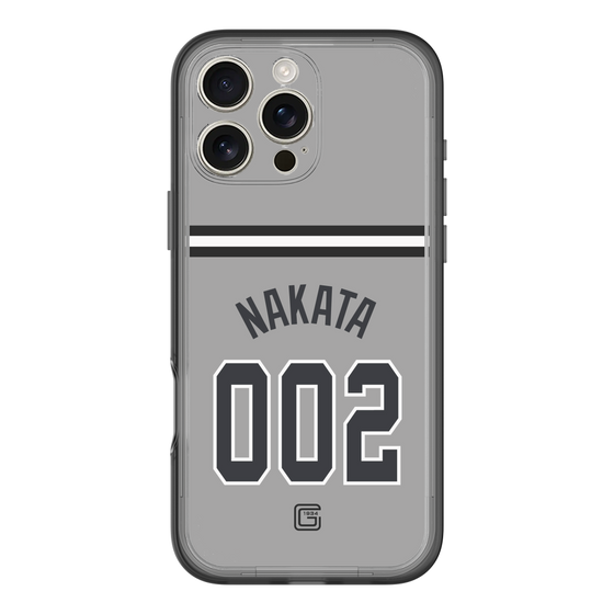 スリムプロテクションプレミアムケース［ 読売ジャイアンツ - #002 NAKATA - ビジター ］
