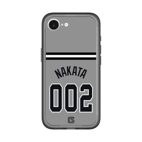 スリムプロテクションプレミアムケース［ 読売ジャイアンツ - #002 NAKATA - ビジター ］