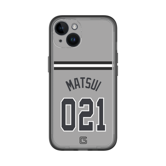 スリムプロテクションプレミアムケース［ 読売ジャイアンツ - #021 MATSUI - ビジター ］