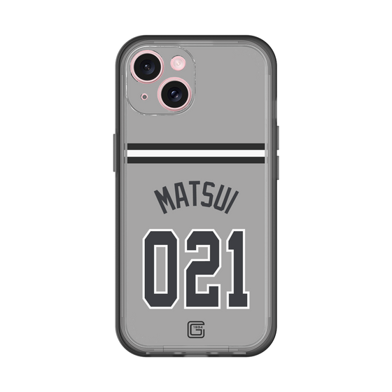 スリムプロテクションプレミアムケース［ 読売ジャイアンツ - #021 MATSUI - ビジター ］