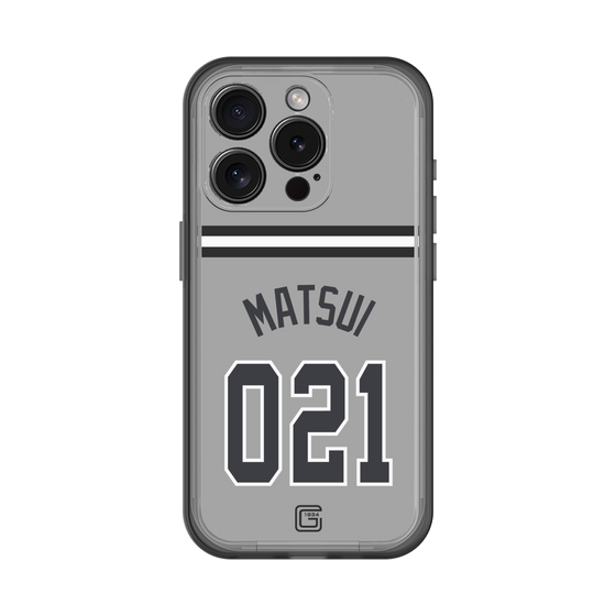 スリムプロテクションプレミアムケース［ 読売ジャイアンツ - #021 MATSUI - ビジター ］