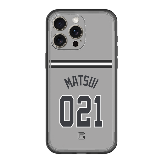 スリムプロテクションプレミアムケース［ 読売ジャイアンツ - #021 MATSUI - ビジター ］