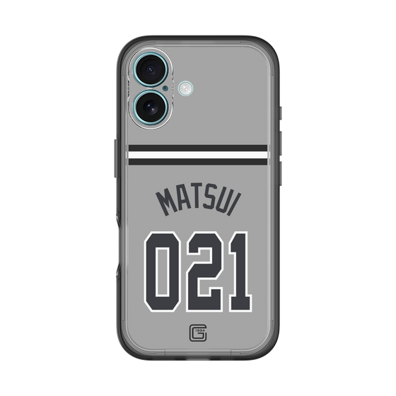 スリムプロテクションプレミアムケース［ 読売ジャイアンツ - #021 MATSUI - ビジター ］