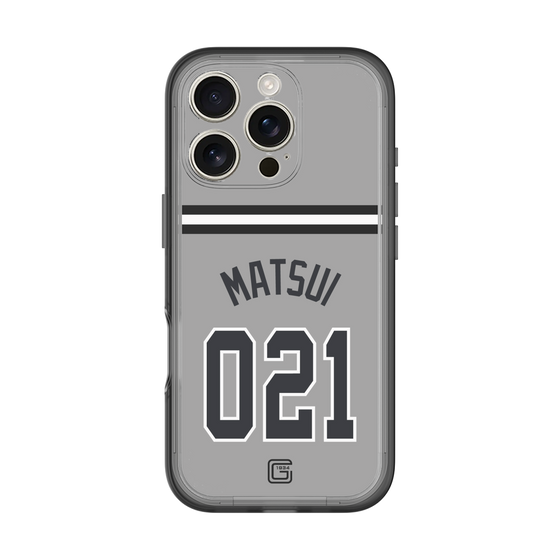 スリムプロテクションプレミアムケース［ 読売ジャイアンツ - #021 MATSUI - ビジター ］