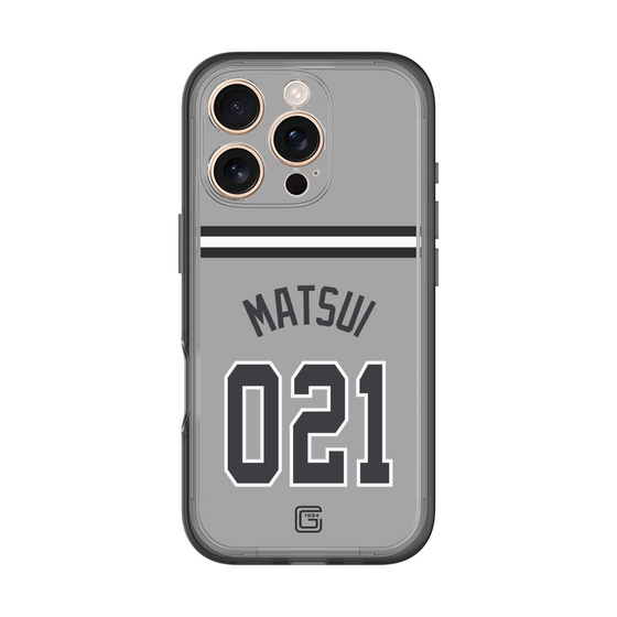 スリムプロテクションプレミアムケース［ 読売ジャイアンツ - #021 MATSUI - ビジター ］