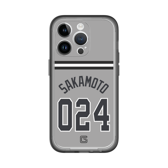 スリムプロテクションプレミアムケース［ 読売ジャイアンツ - #024 SAKAMOTO - ビジター ］