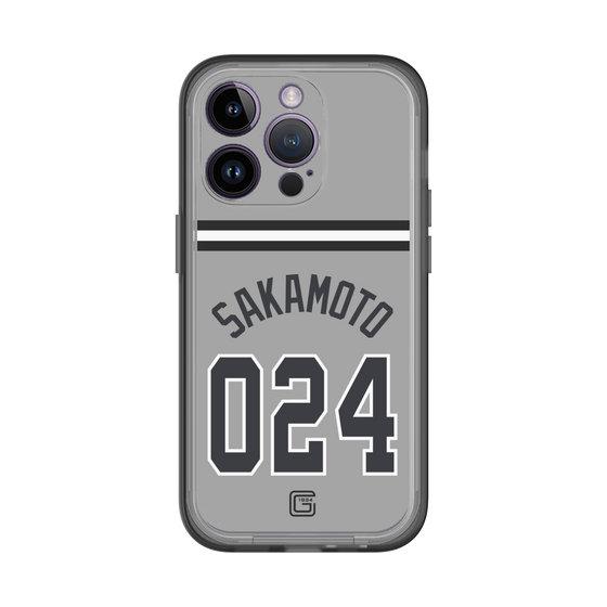 スリムプロテクションプレミアムケース［ 読売ジャイアンツ - #024 SAKAMOTO - ビジター ］