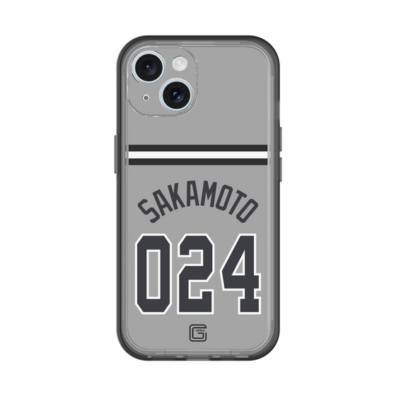 スリムプロテクションプレミアムケース［ 読売ジャイアンツ - #024 SAKAMOTO - ビジター ］