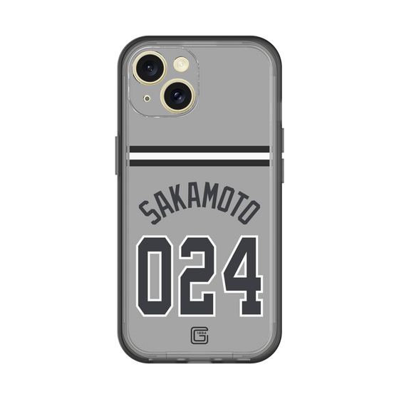 スリムプロテクションプレミアムケース［ 読売ジャイアンツ - #024 SAKAMOTO - ビジター ］