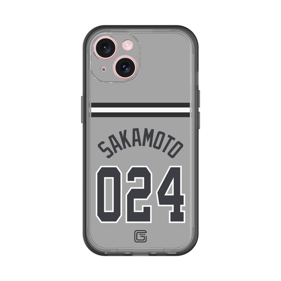 スリムプロテクションプレミアムケース［ 読売ジャイアンツ - #024 SAKAMOTO - ビジター ］