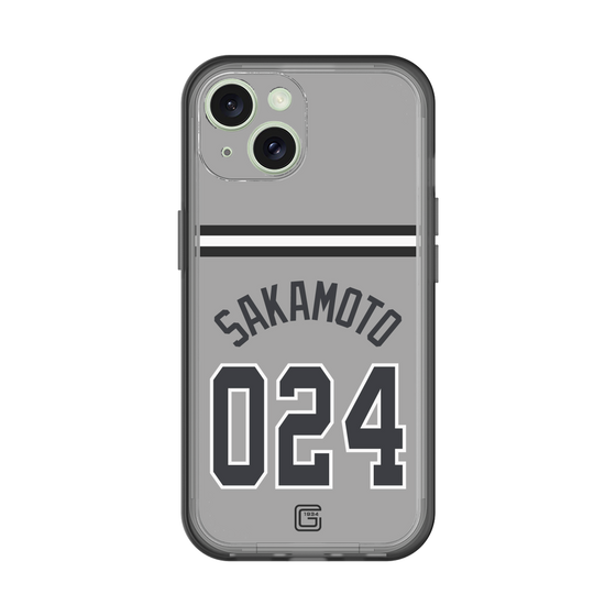スリムプロテクションプレミアムケース［ 読売ジャイアンツ - #024 SAKAMOTO - ビジター ］