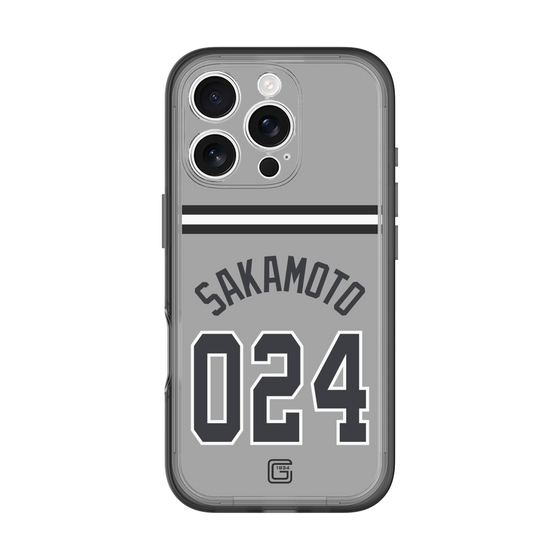 スリムプロテクションプレミアムケース［ 読売ジャイアンツ - #024 SAKAMOTO - ビジター ］