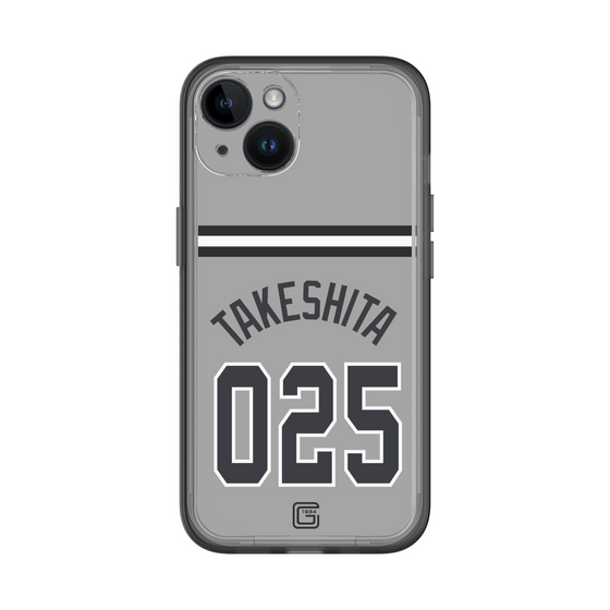 スリムプロテクションプレミアムケース［ 読売ジャイアンツ - #025 TAKESHITA - ビジター ］